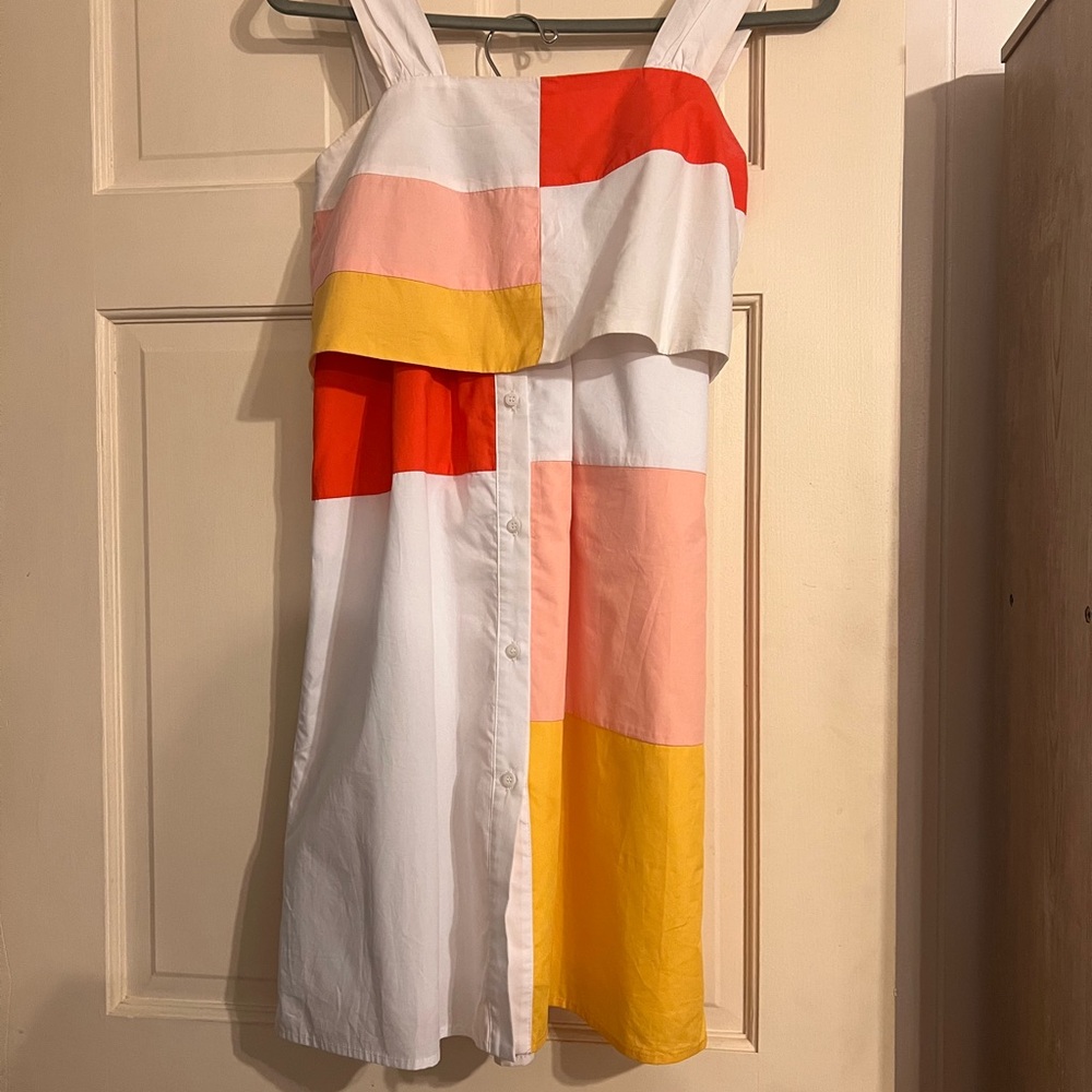 Moodie Color Block Skirt Set